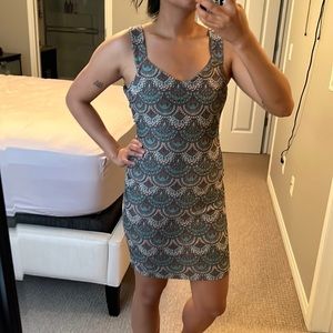 Beautiful colourful detailed dress